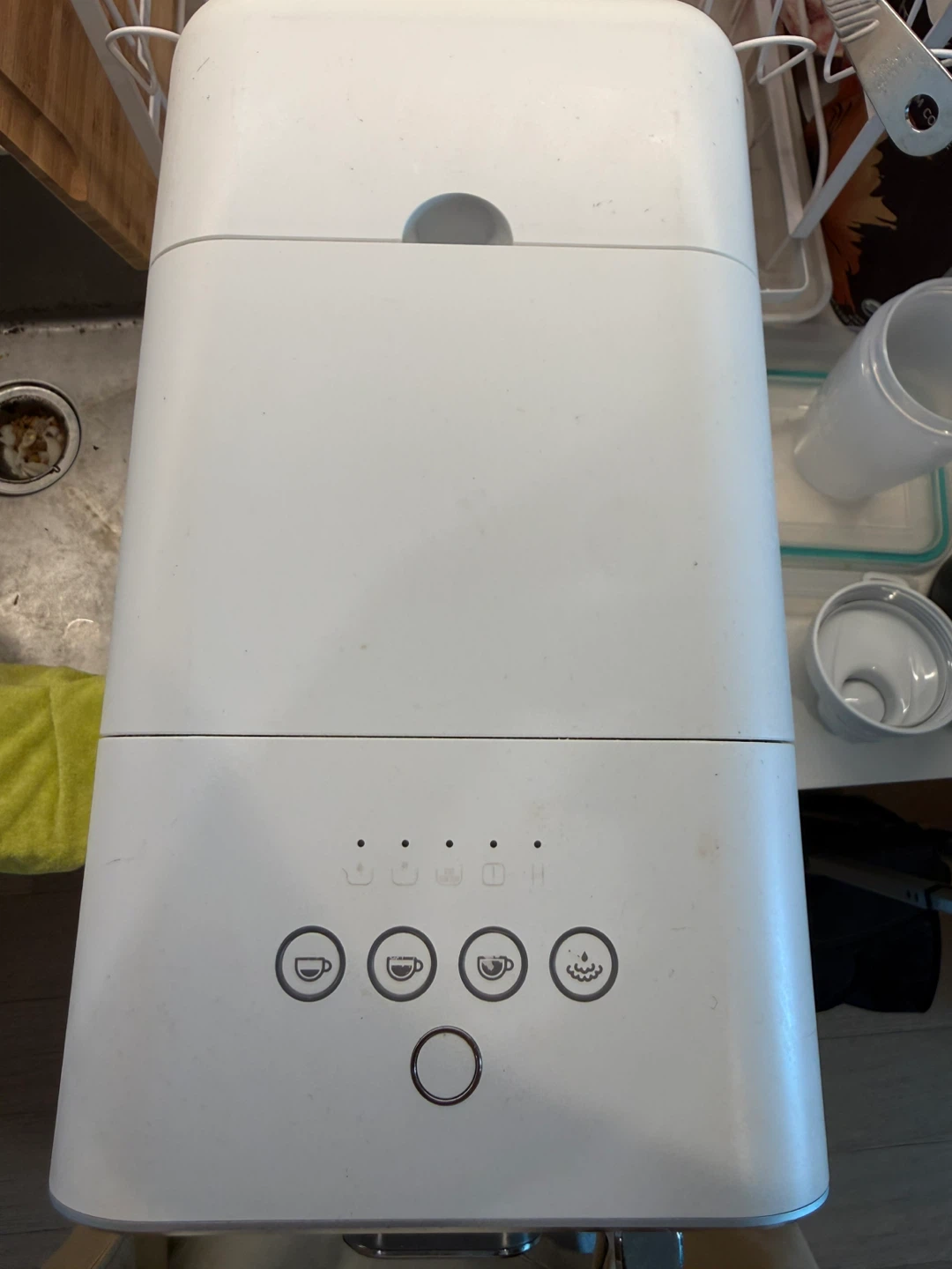 Smeg White Espresso Machine - photo 2