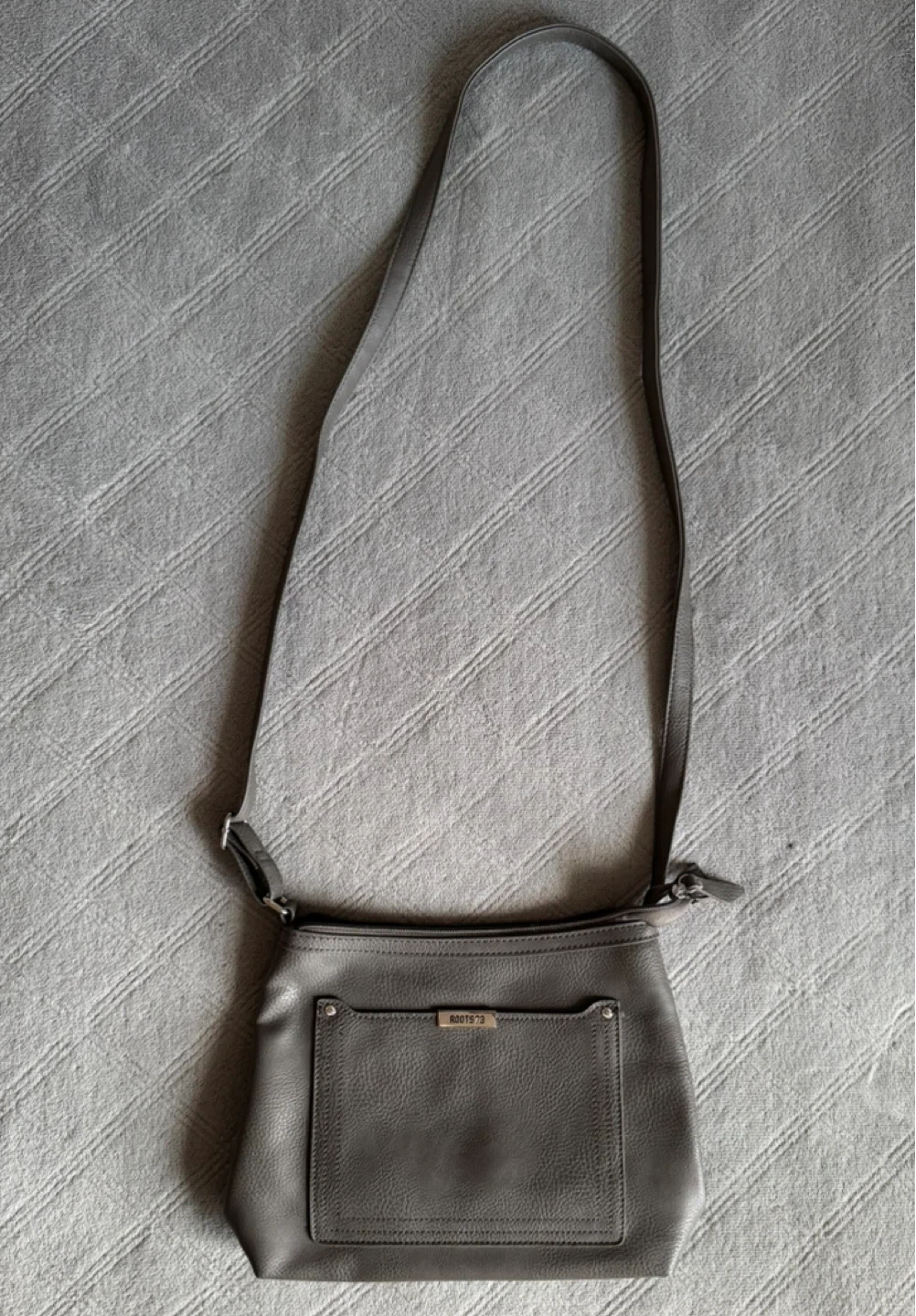 Roots 73 Grey Crossbody Purse - photo 3