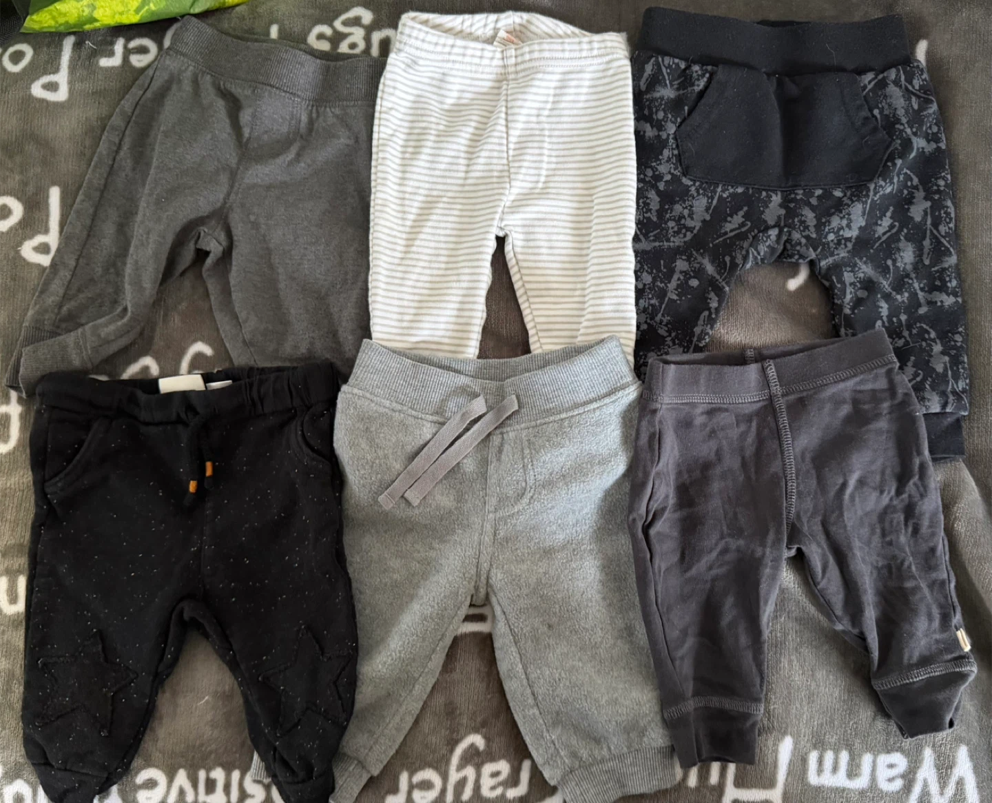 Bundle of 6 Baby Pants