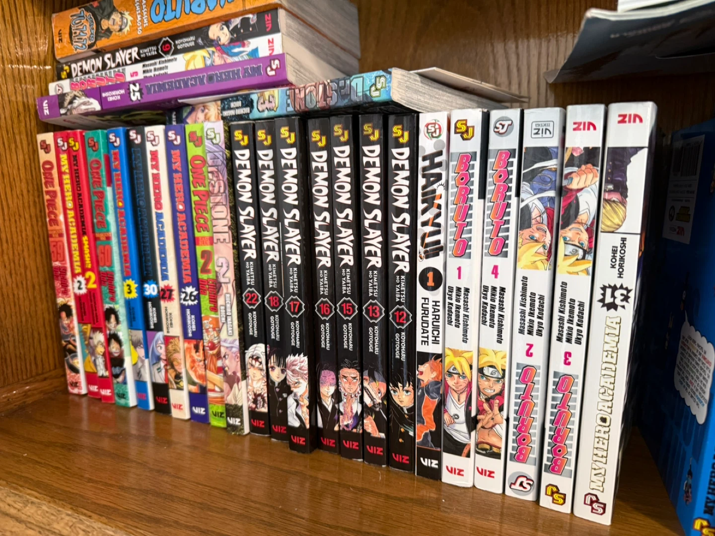 A lot of manga
