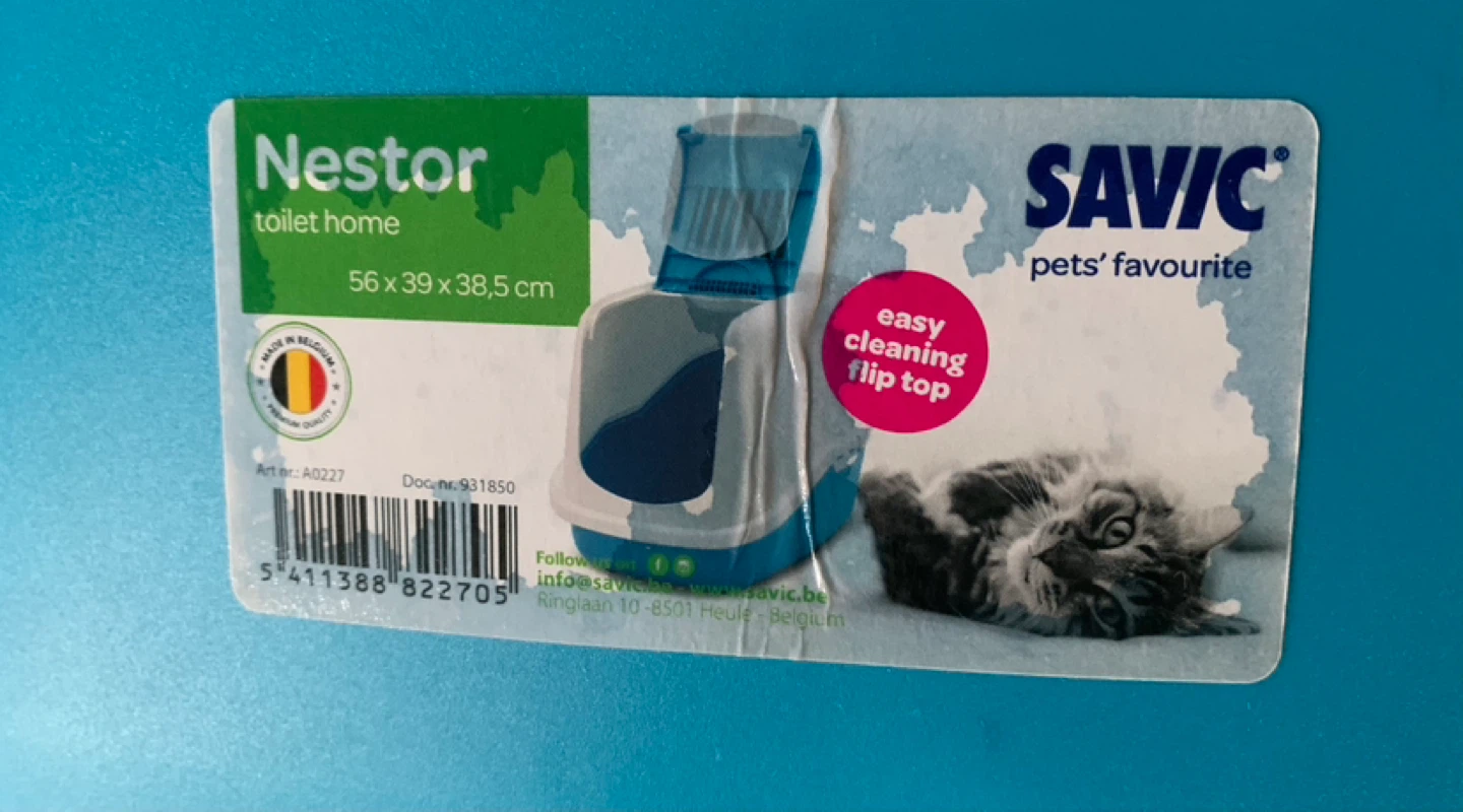 Savic Nestor Toilet Home Cat Litter Box - photo 3
