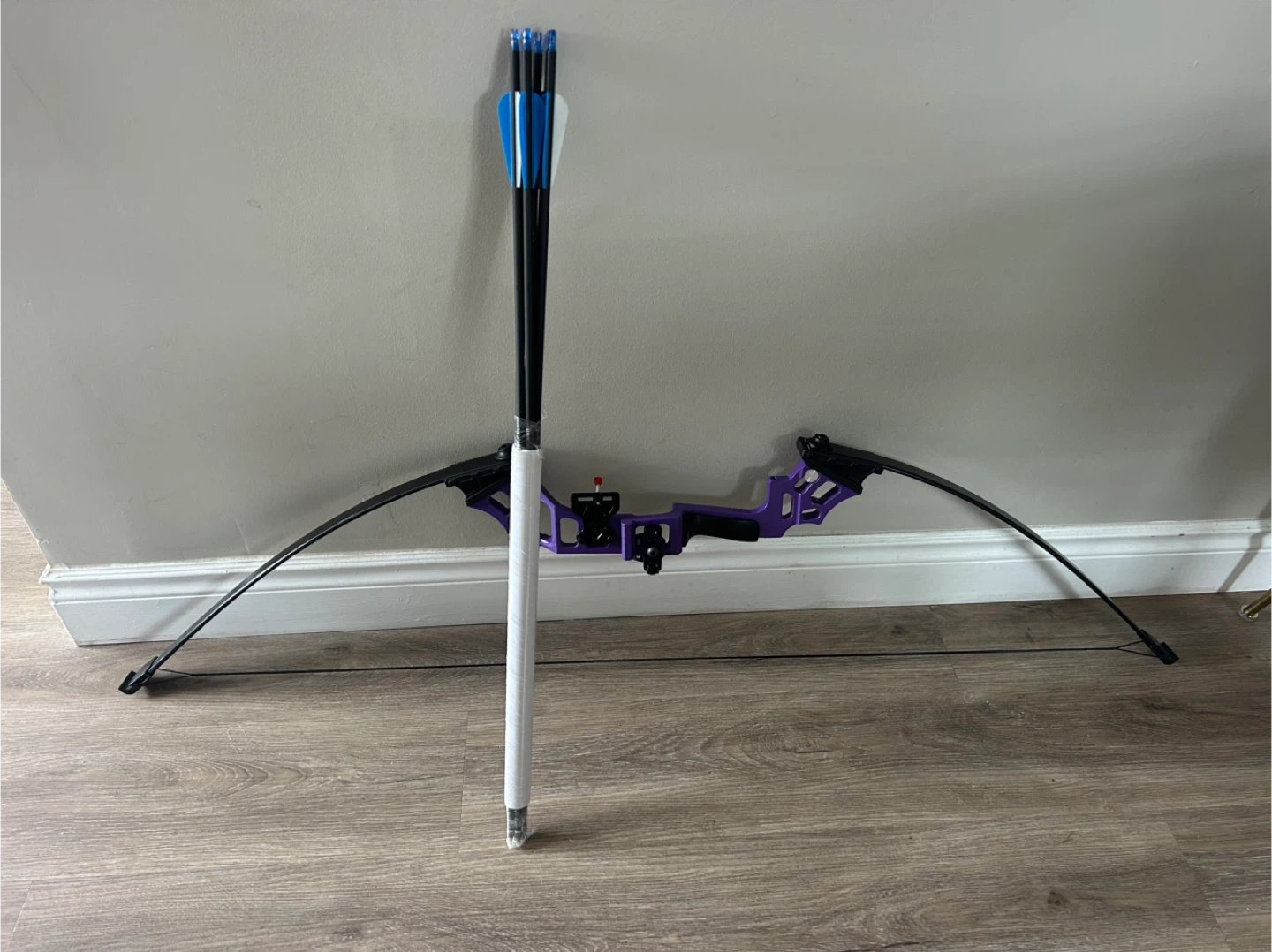 Purple Recurve Bow and Arrow Set