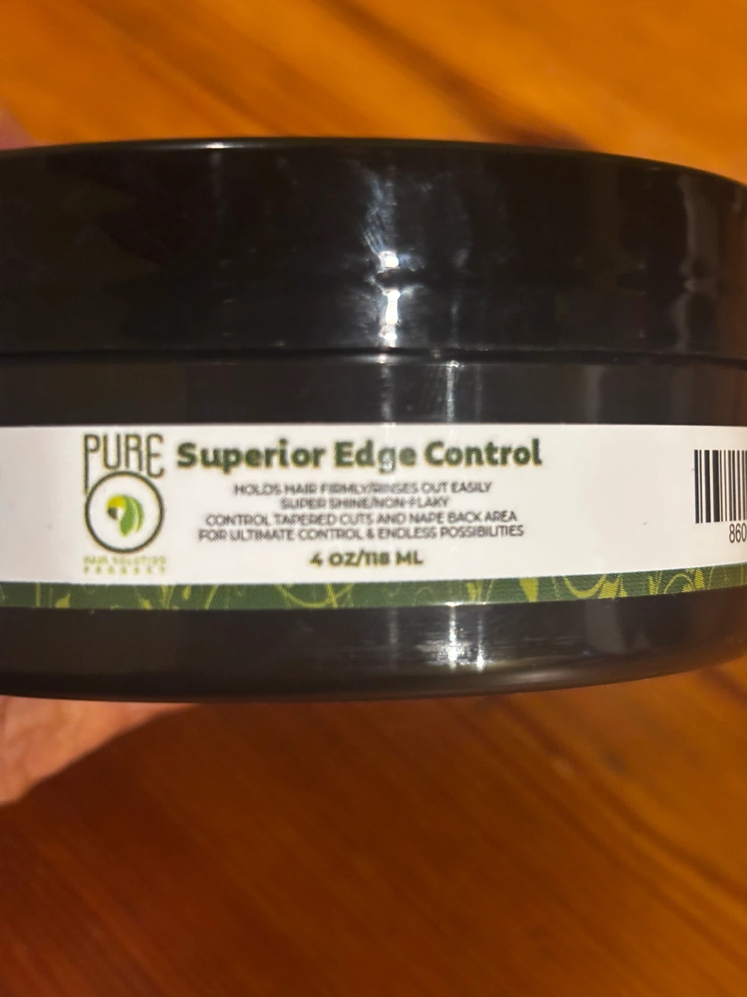 3 PURE Superior Edge Control Hair Gel - 4 oz - photo 2
