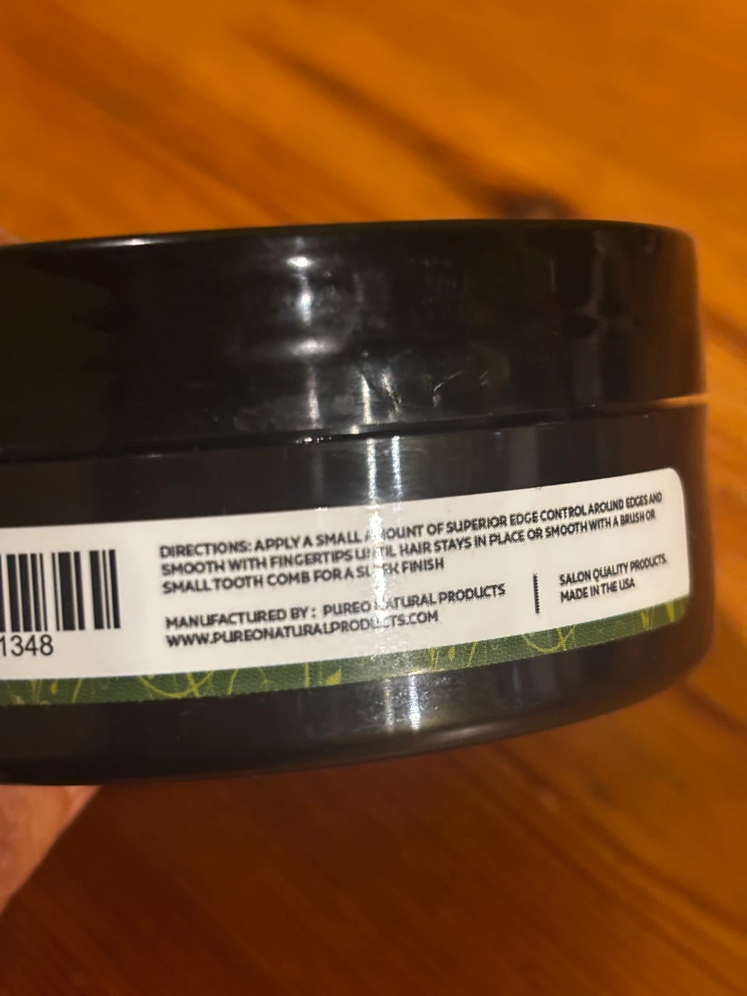 3 PURE Superior Edge Control Hair Gel - 4 oz - photo 4