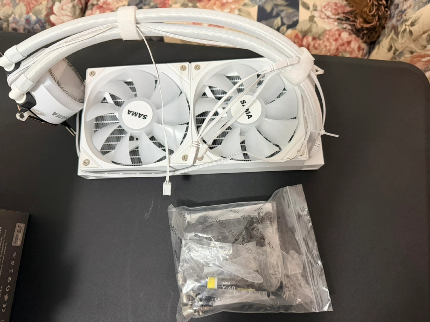 SAMA White CPU All In One Liquid Cooler - photo 3