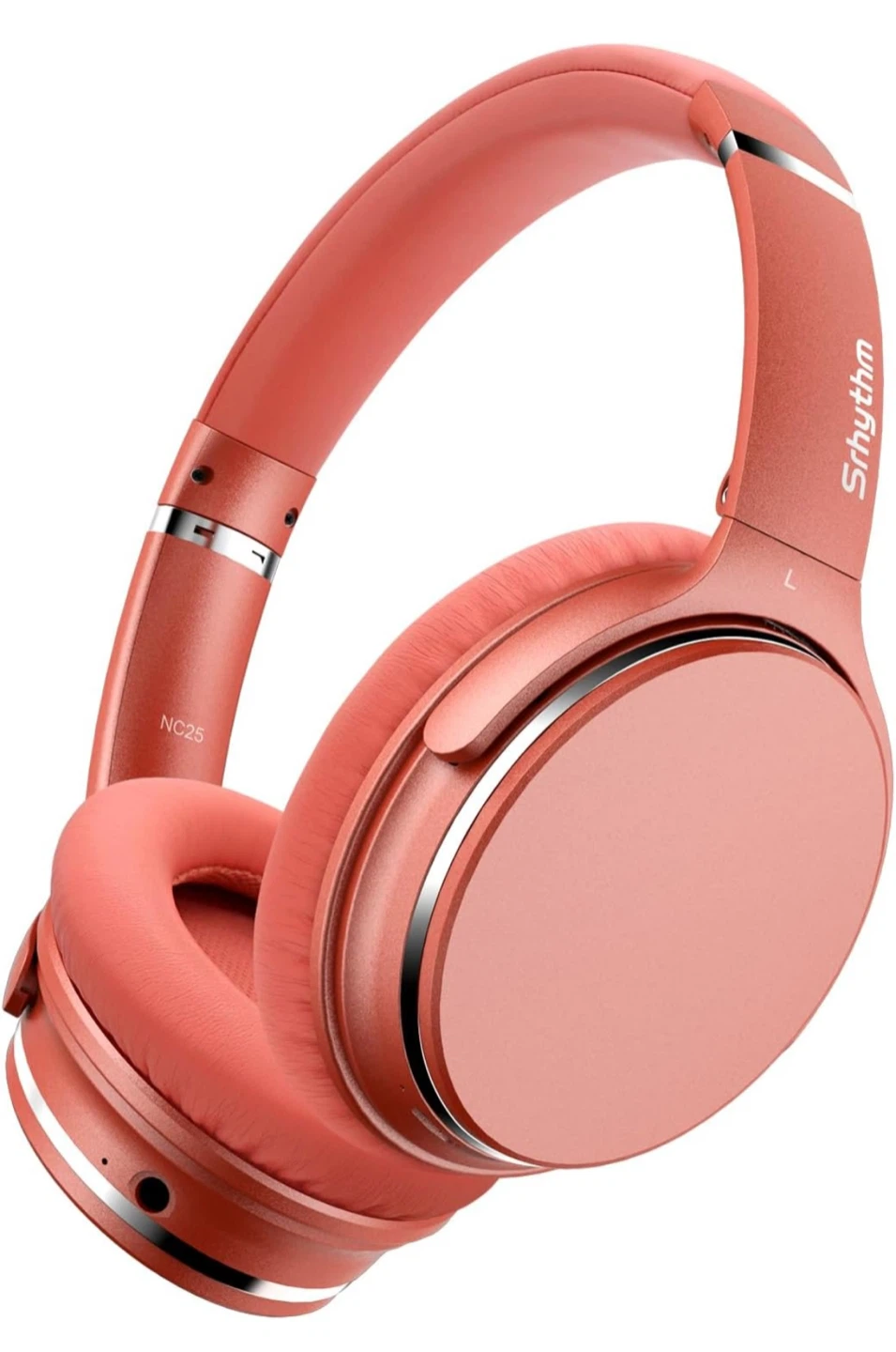 New Srhythm NC25 Headphones - Coral