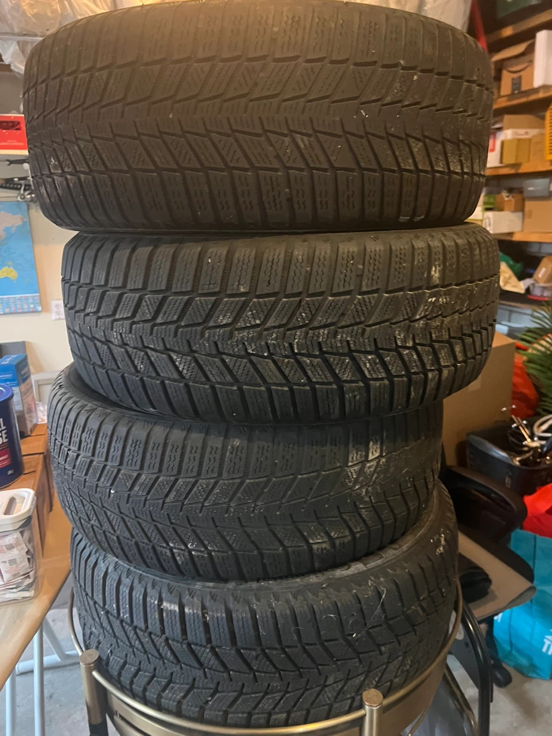 Winter Tires – Set of 4 (205/55 R16 Continental)