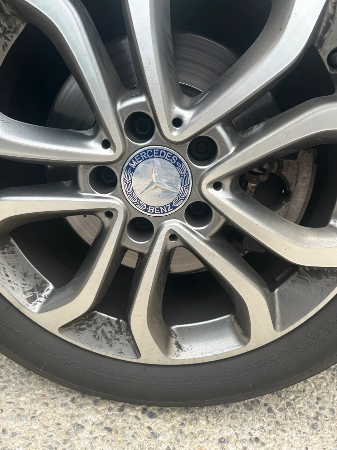 Mercedes-Benz Alloy Wheel Rim
