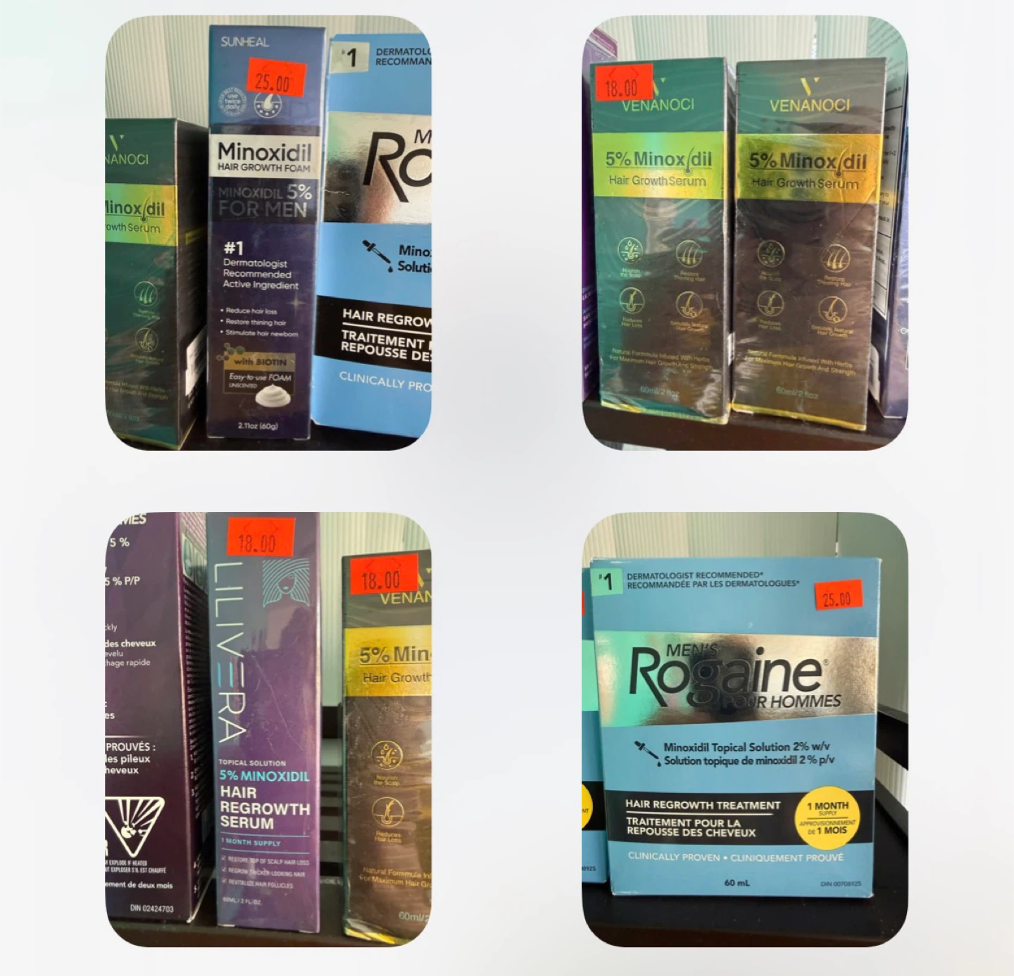 Minoxidil 5% foam