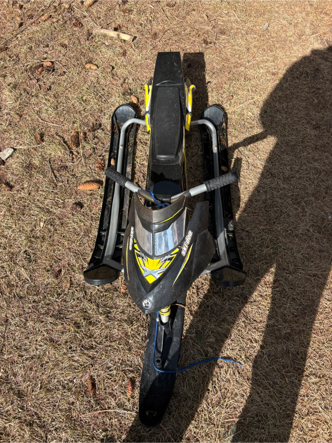 Ski-Doo Snowmobile Toboggan