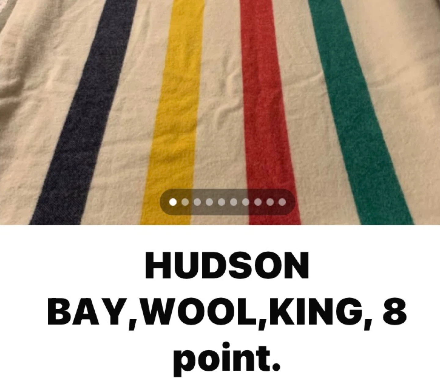 Hudson's Bay Point Blanket