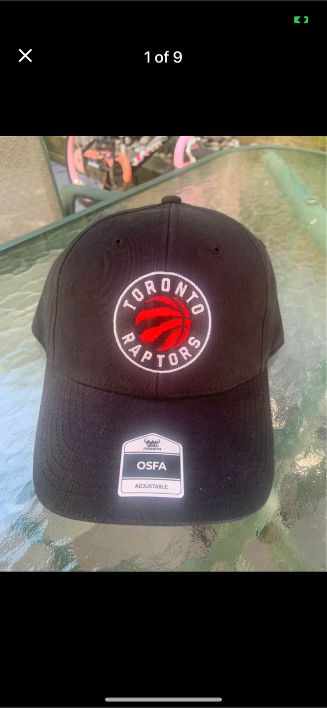 Toronto Raptors "Fan Favorite" OSFA Adjustable Baseball Cap