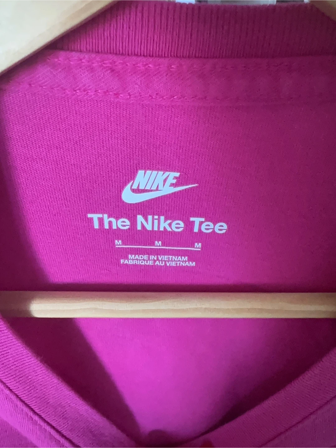 Nike Longsleeve mit Label-Print in pink - photo 3