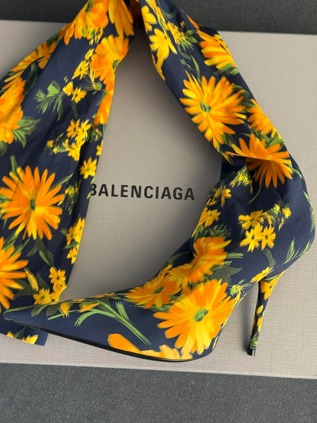 Balenciaga Floral Thigh High Boots - photo 2