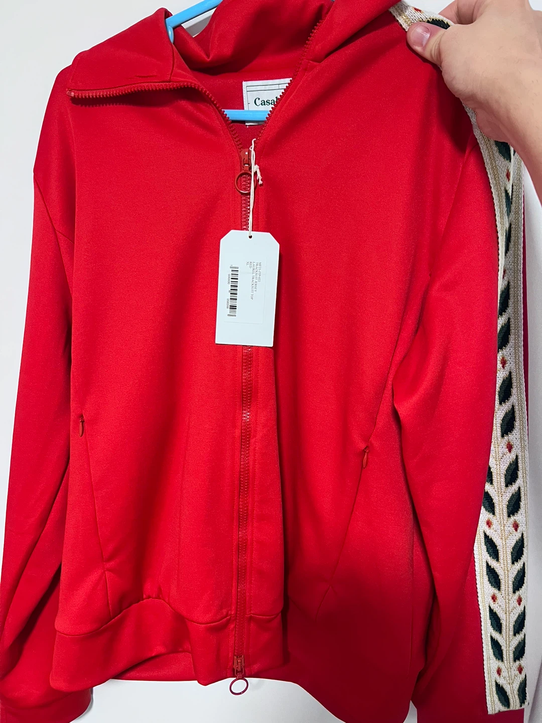 Casablanca Red Track Jacket