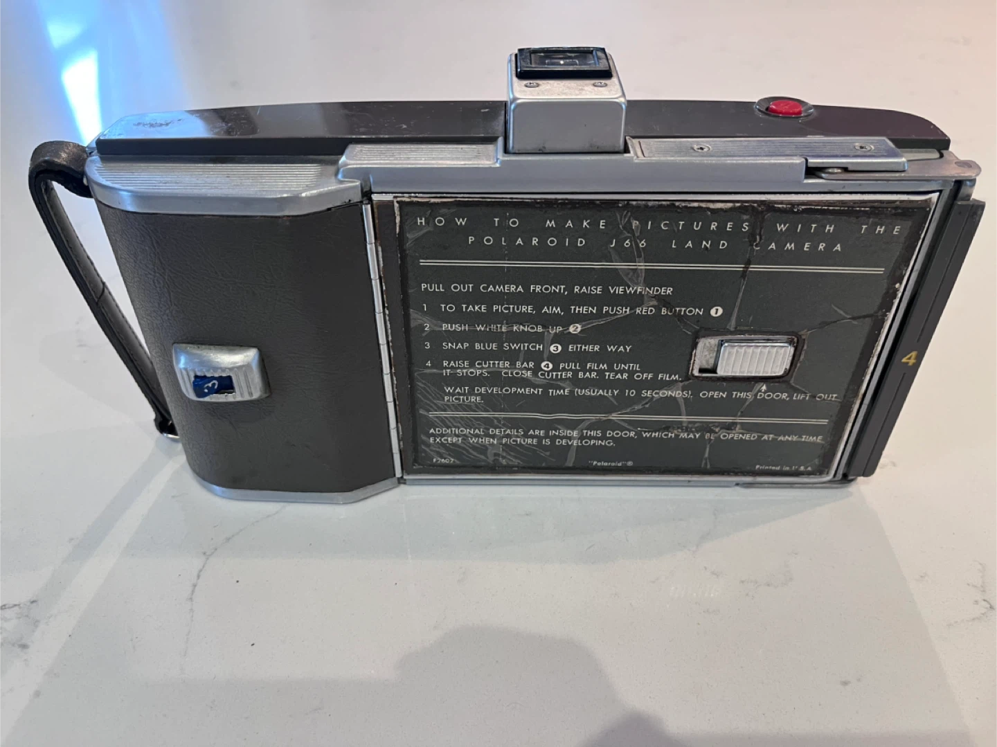 Vintage Polaroid Land Camera Model J66 - photo 2