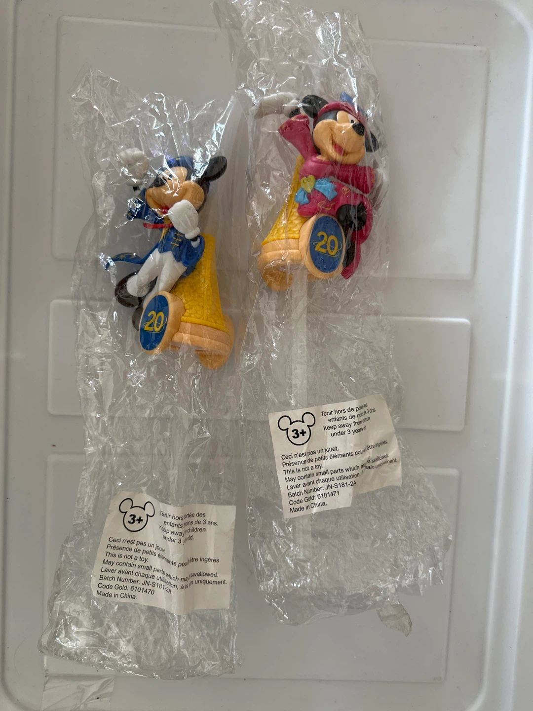Disney Mickey & Minnie Mouse 20th Anniversary Figurines (2-Pack) - photo 2