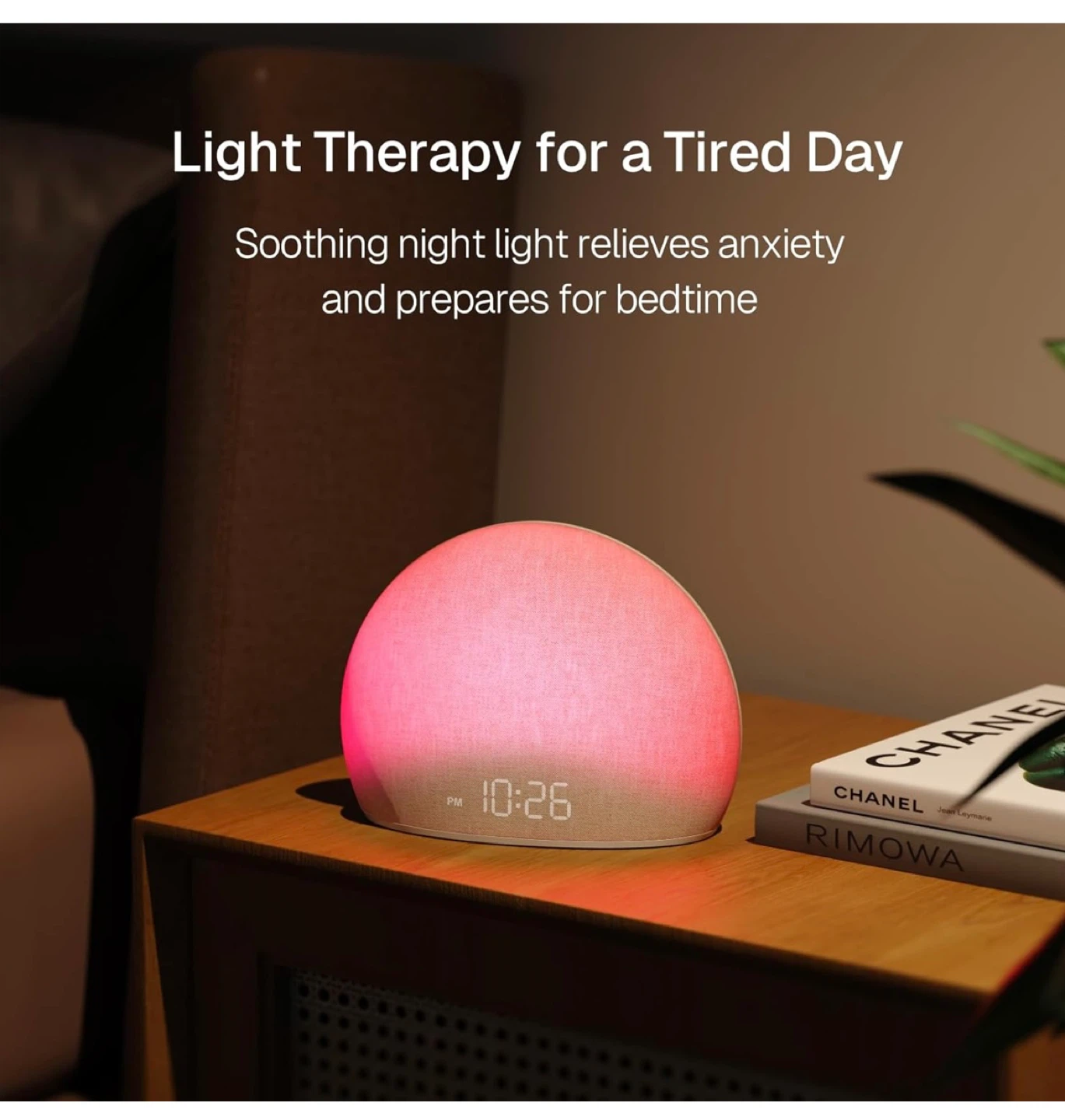 New Sunrise Alarm Clock with FM Radio and Bluetooth Speaker - photo 5