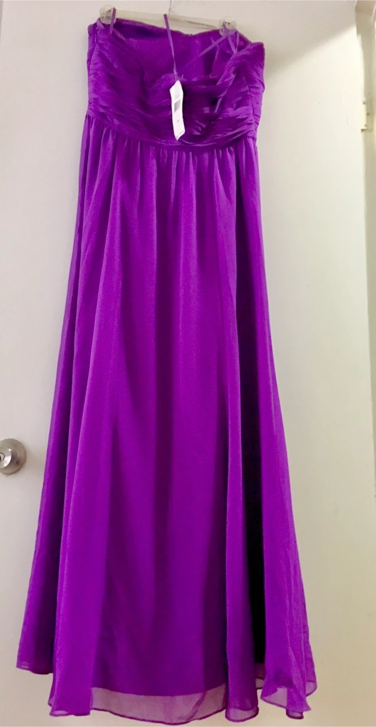 Lauren Ralph Lauren Evening Dress Size 14 Mod Orchid - photo 3