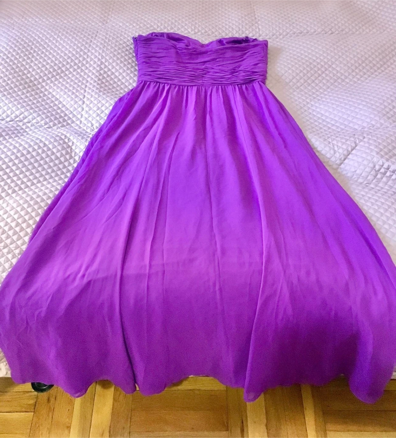 Lauren Ralph Lauren Evening Dress Size 14 Mod Orchid - photo 5
