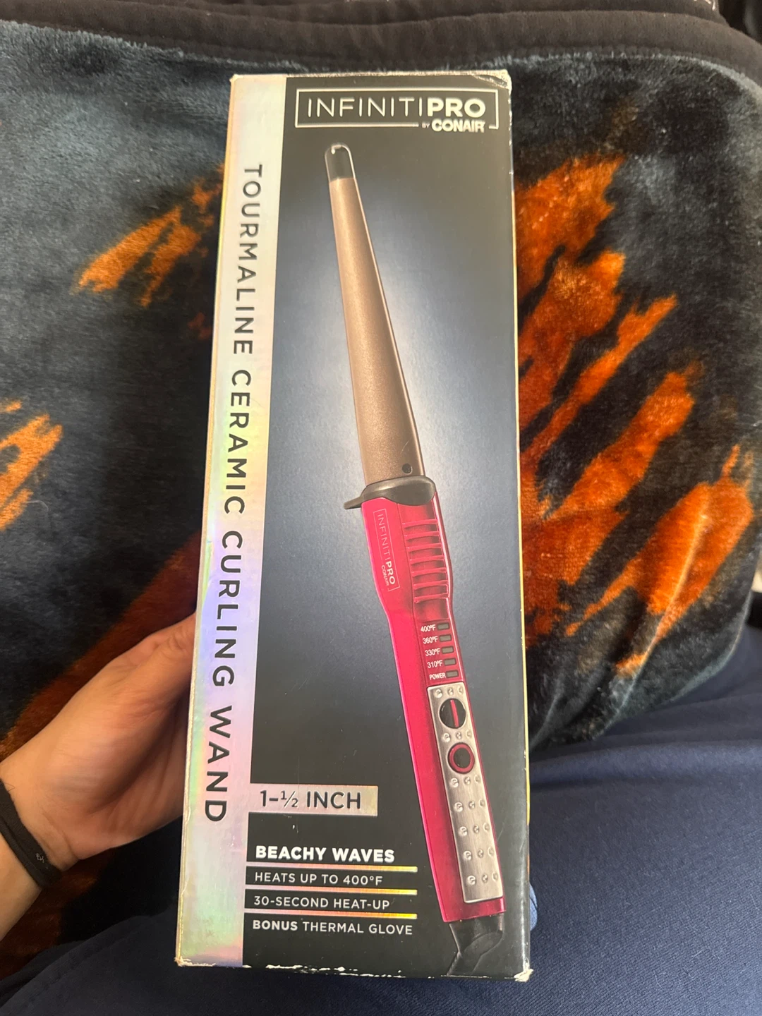 InfinitiPro by Conair Tourmaline Ceramic Curling Wand