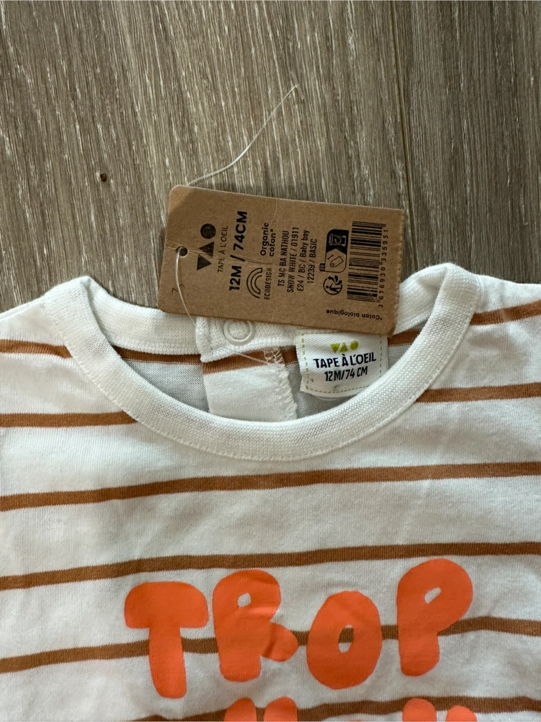 TAO TAPE À L'OEIL Baby T-shirt 12M/74CM - photo 3