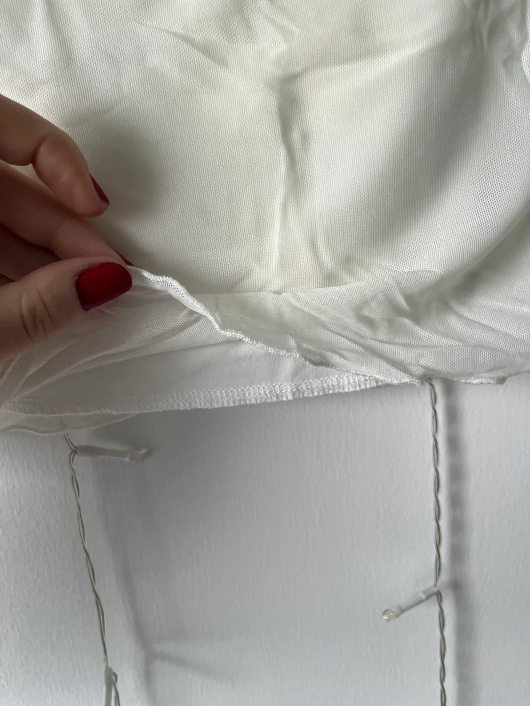 Brandy Melville White Double Lined Tank Top - photo 2