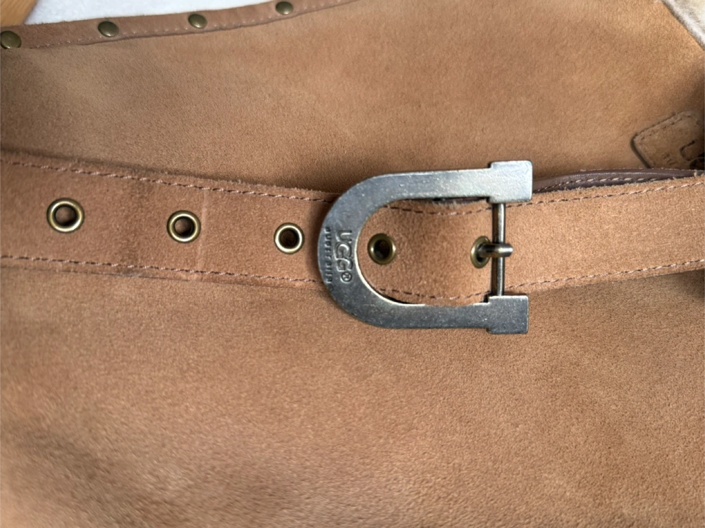 UGG Suede Shoulder and Crossbody  Bag - photo 4