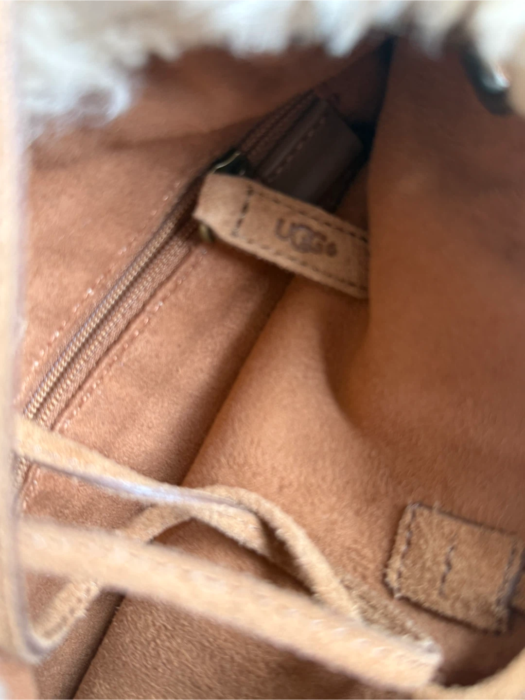 UGG Suede Shoulder and Crossbody  Bag - photo 2
