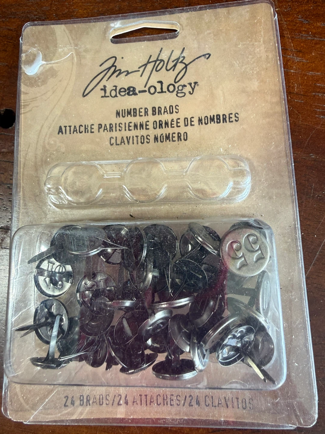 Tim Holtz Idea-ology Number Brads