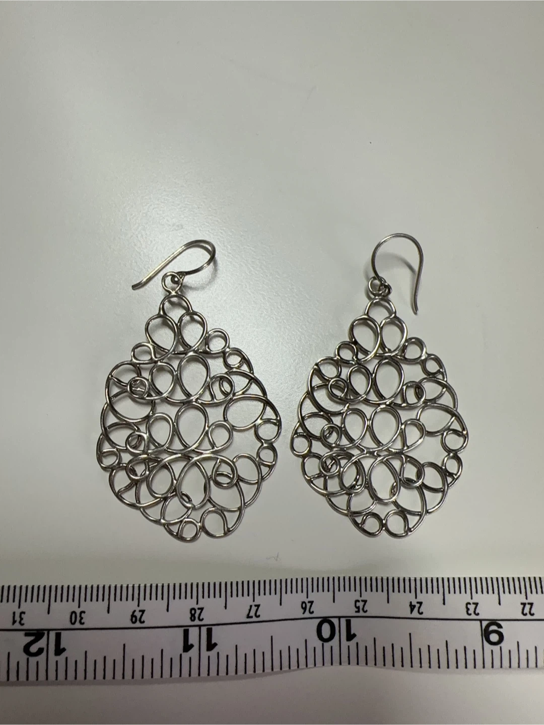 Silpada Daydream Woven Sterling Silver Large Dangle Earrings - photo 2