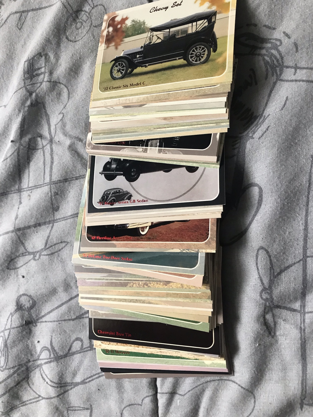 1992 Collect-A-Card Corp. Chevy Trading Cards complete set - photo 2