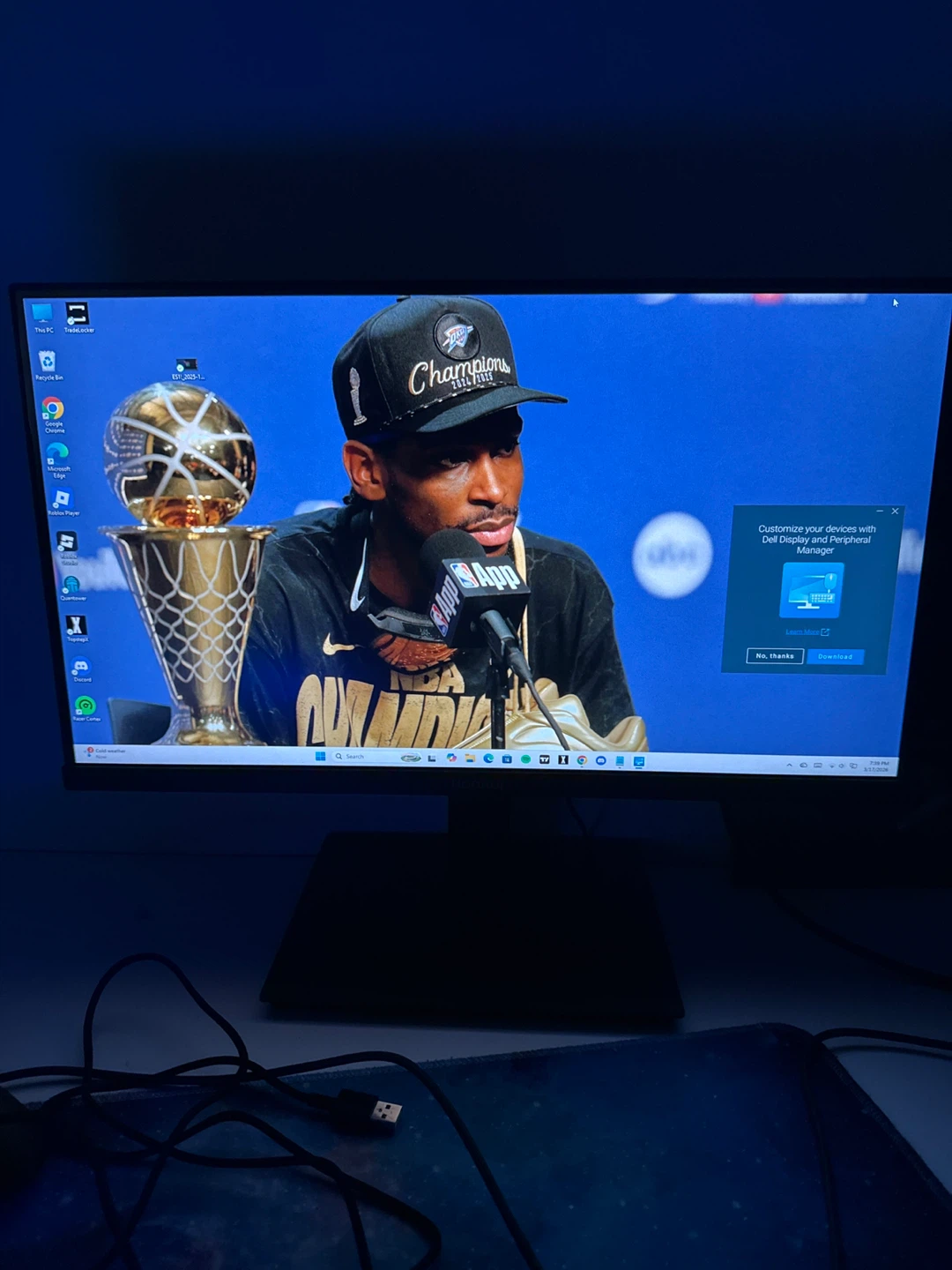 Koorui 24 inch Computer Monitor and a 27 inch Samsung monitor