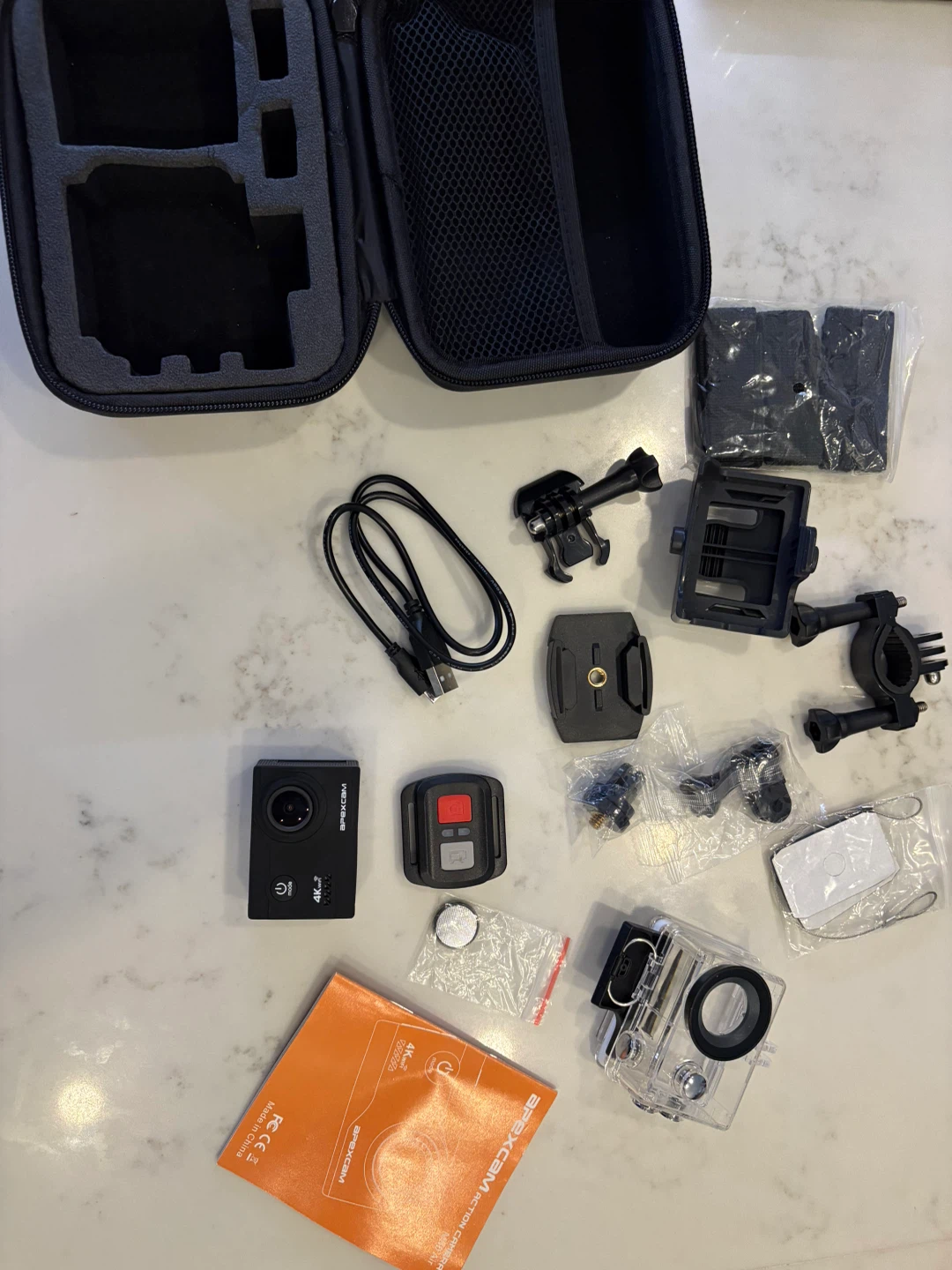 ApexCam 4K WiFi Action Camera with Accessories - photo 4