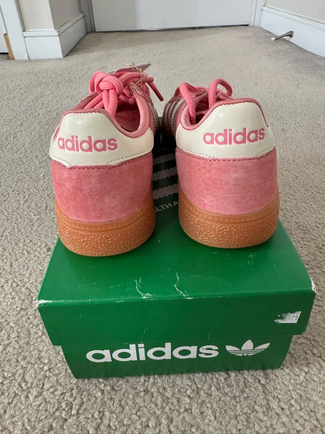 Adidas Handball Spezial Sporty & Rich - Pink (Women’s Size: 5.5) - photo 3