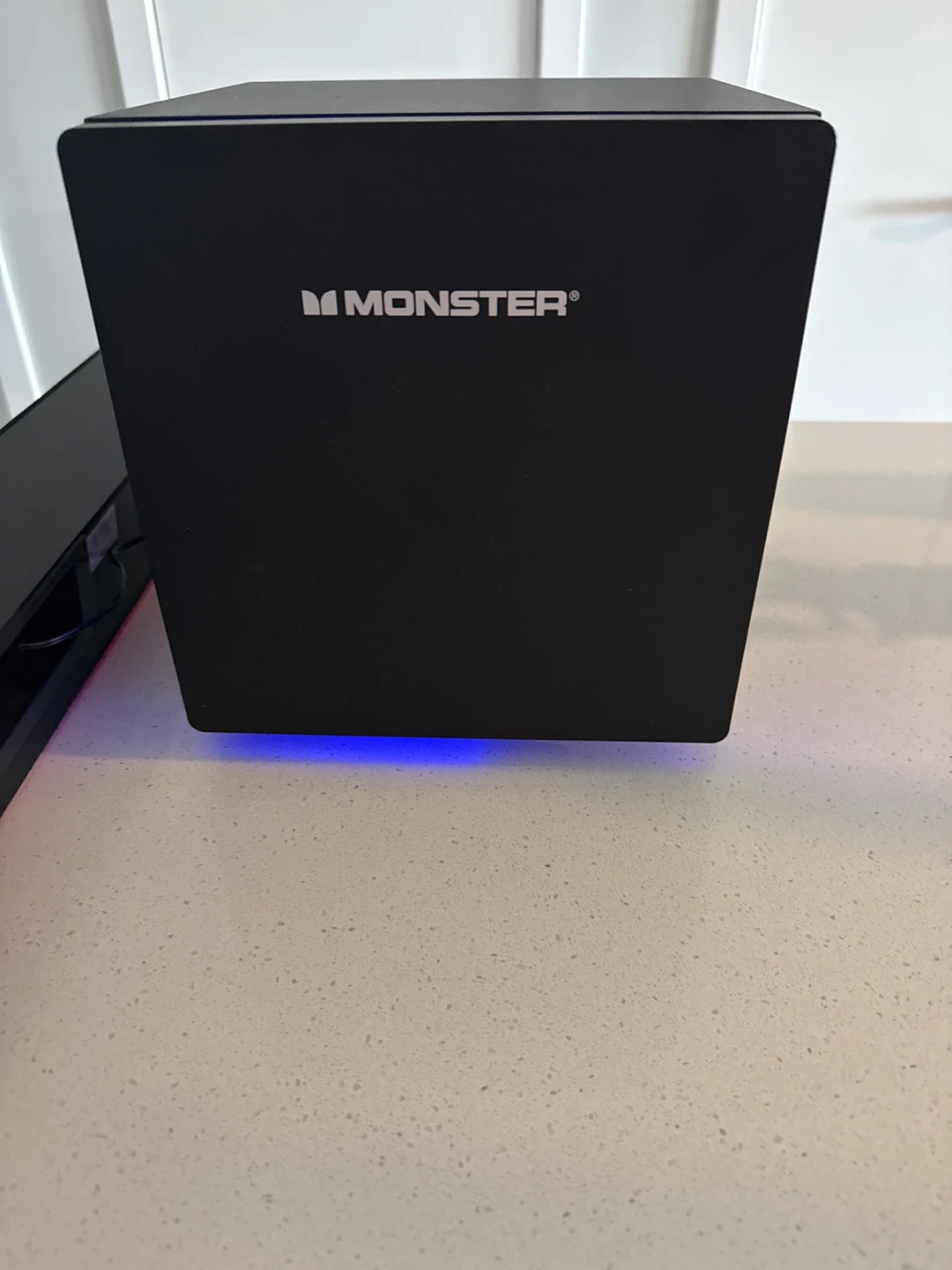 Monster Soundbar and Subwoofer with LED Lights