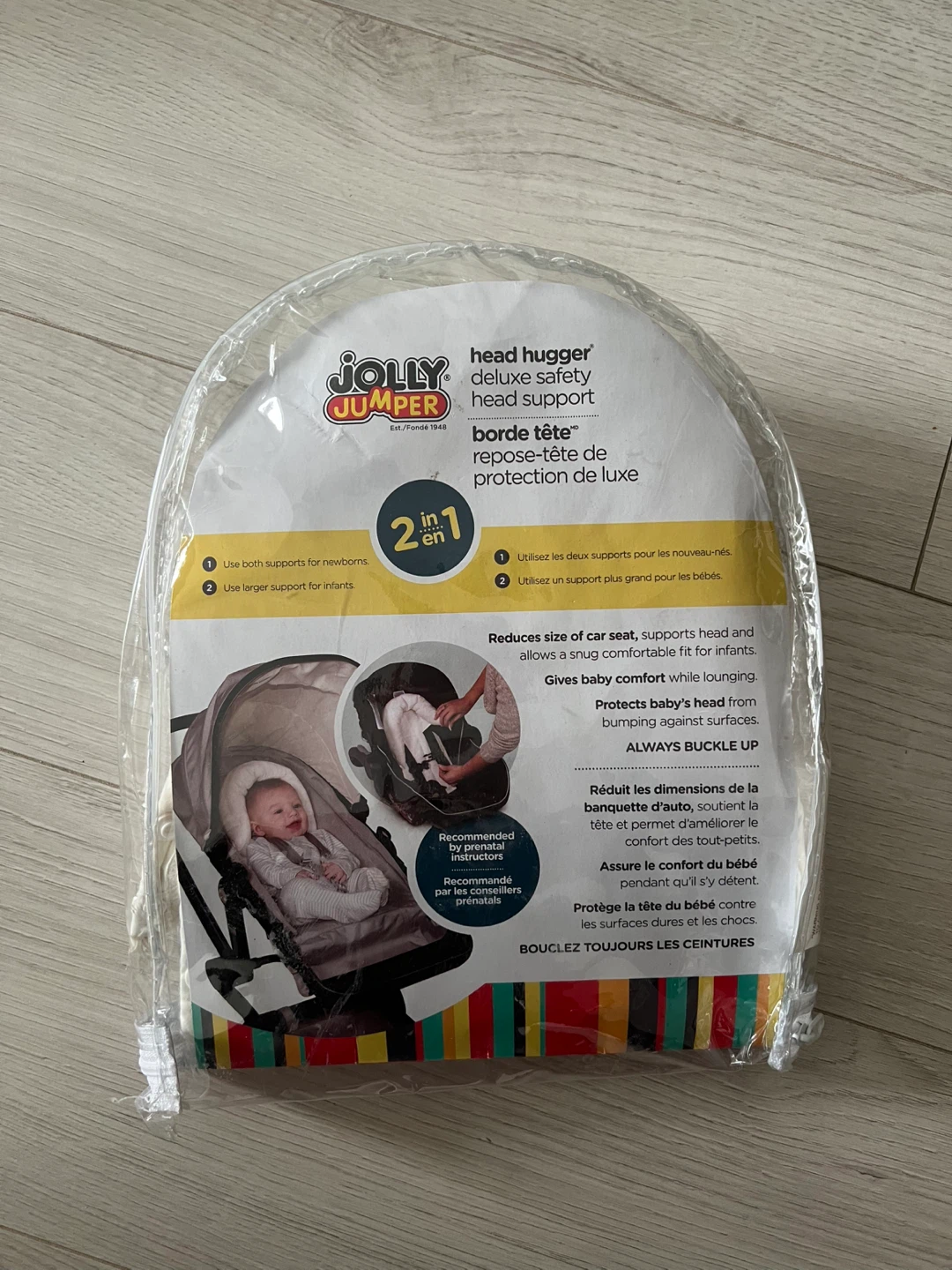 Jolly Jumper 2-in-1 Head Hugger Deluxe Safety Head Support - photo 2