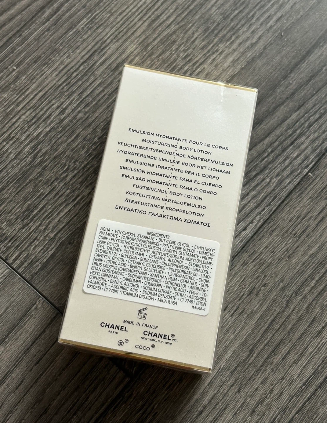 (New, sealed) Chanel body lotion (retail $105) - photo 2
