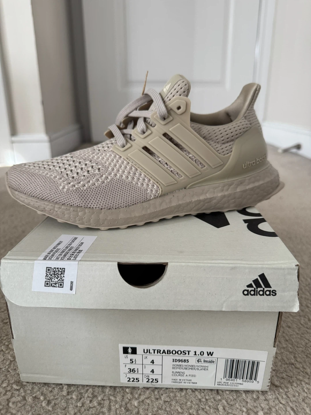 Adidas Ultraboost 1.0 - Wonder Beige (Women’s Size 5.5) - photo 4