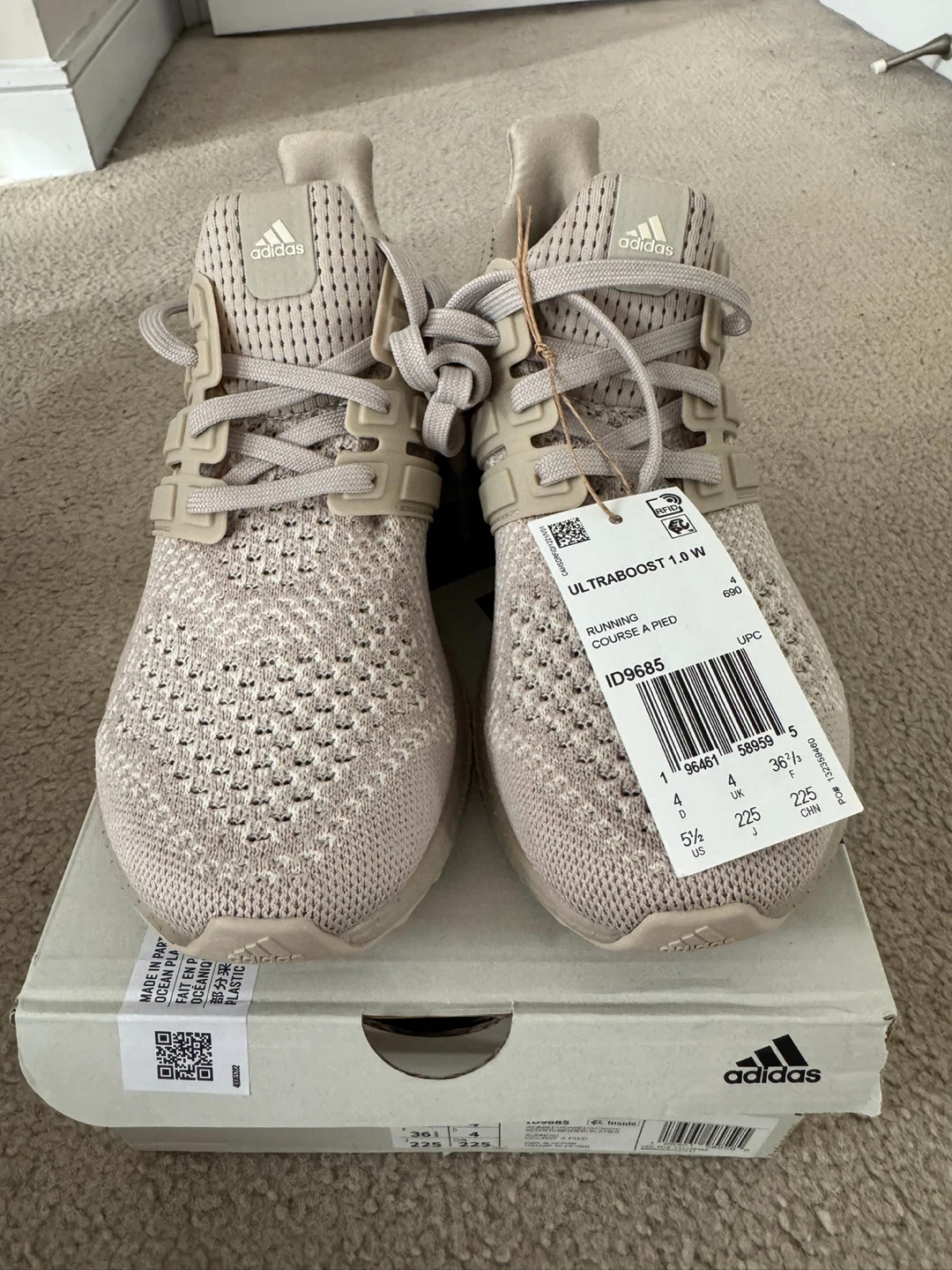 Adidas Ultraboost 1.0 - Wonder Beige (Women’s Size 5.5) - photo 2