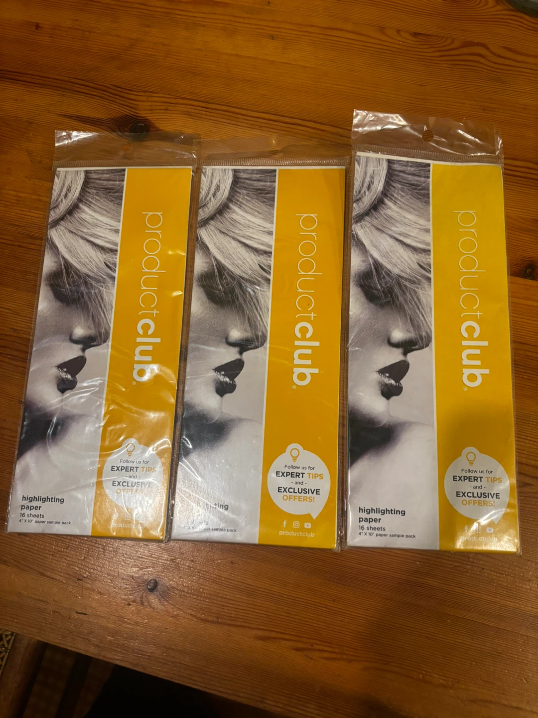 3 Product Club Highlighting Paper Sample Pack - 16 Sheets