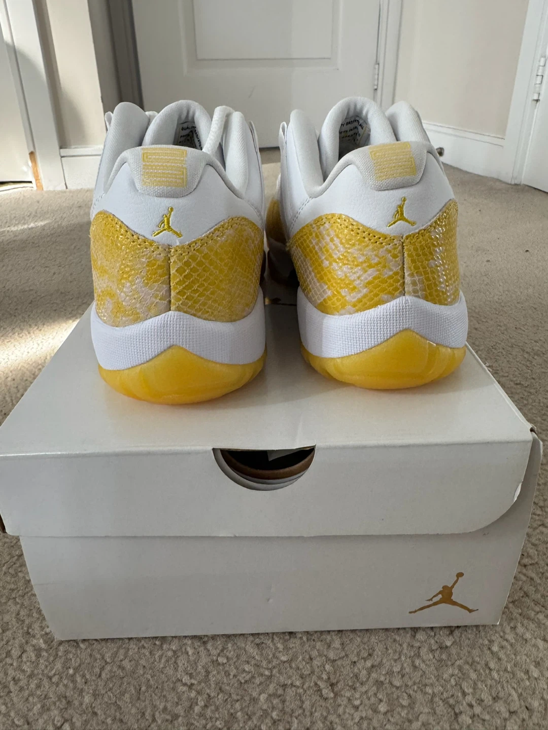 Nike Jordan 11 Retro Low - Snakeskin (Women’s Size 9) - photo 3