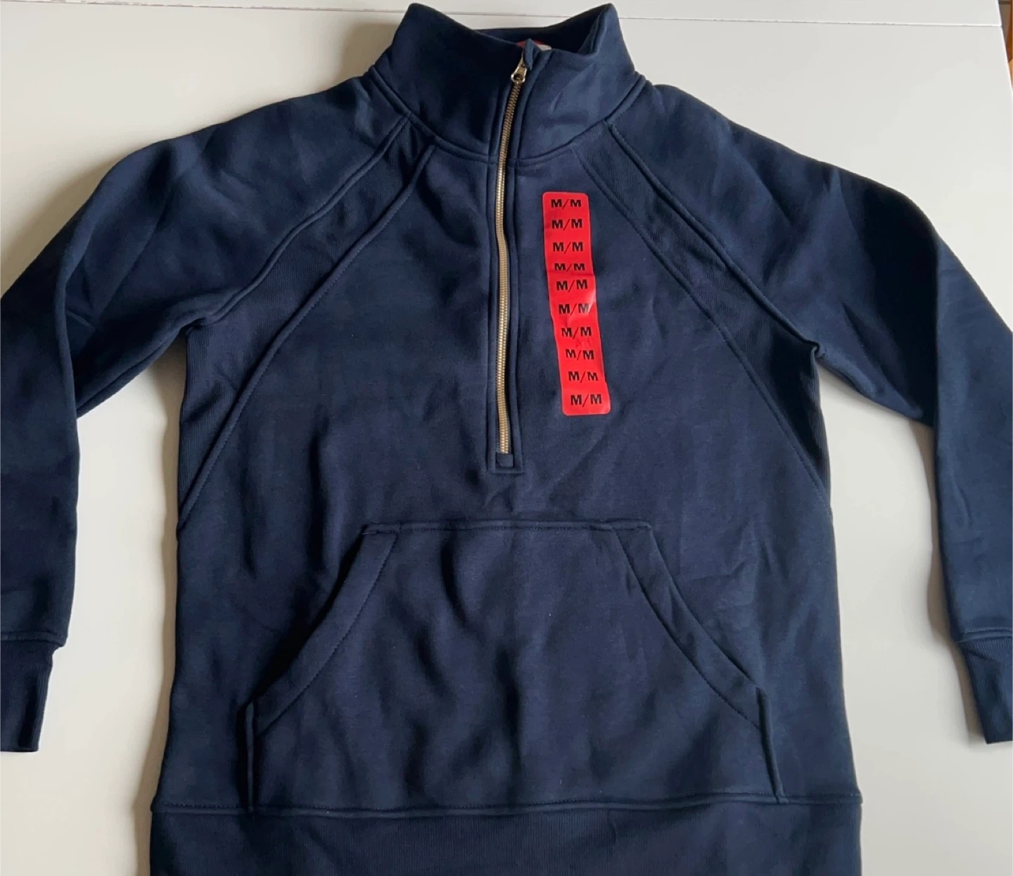 Half Zip Funnel Neck Sweater (BRAND NEW)
