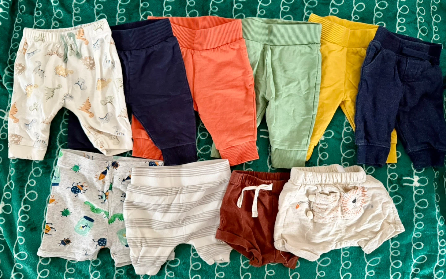 Baby Boys Pants and Shorts Bundle
