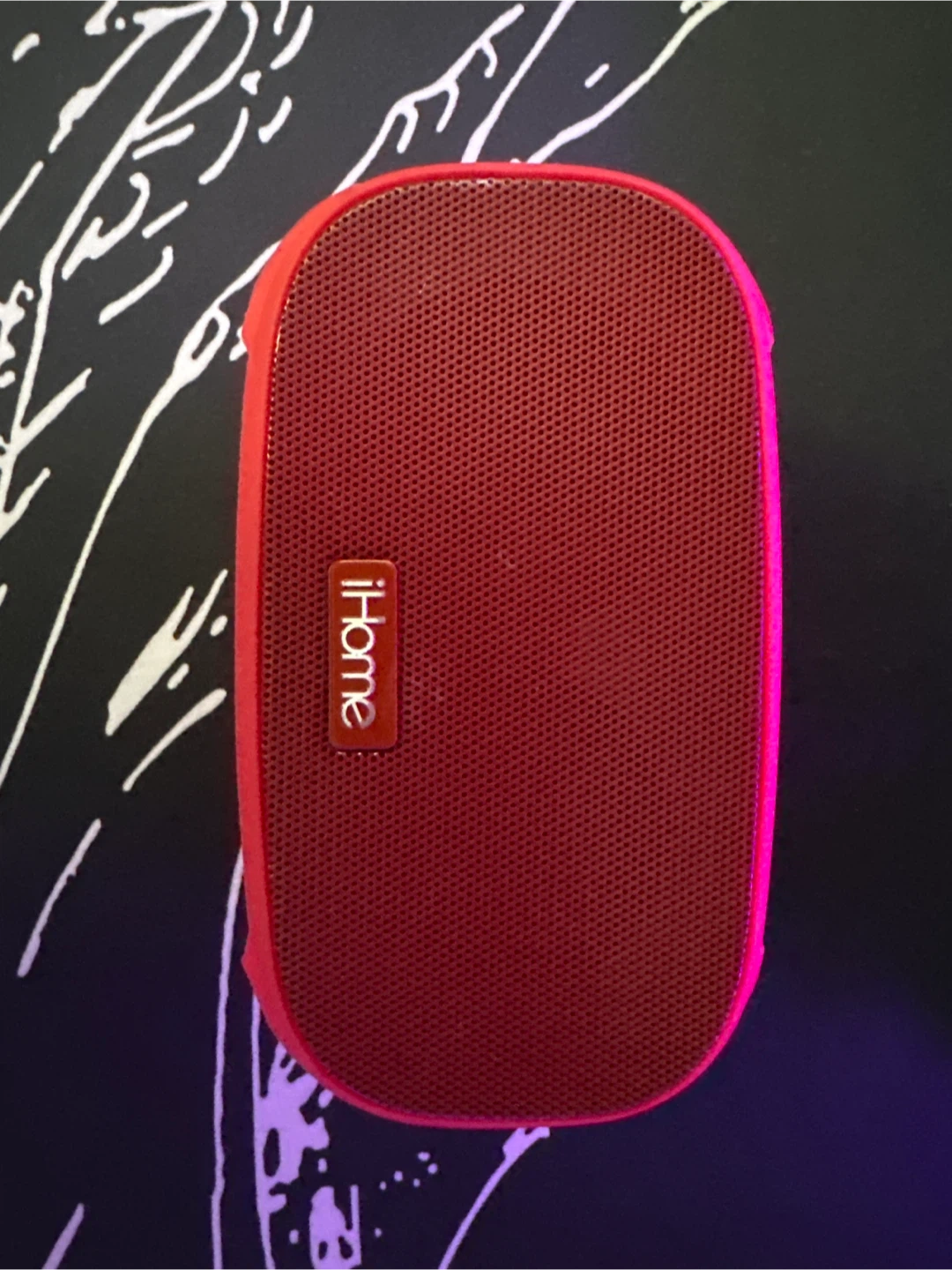 iHome 10L1S2 Portable Bluetooth Speaker - Red