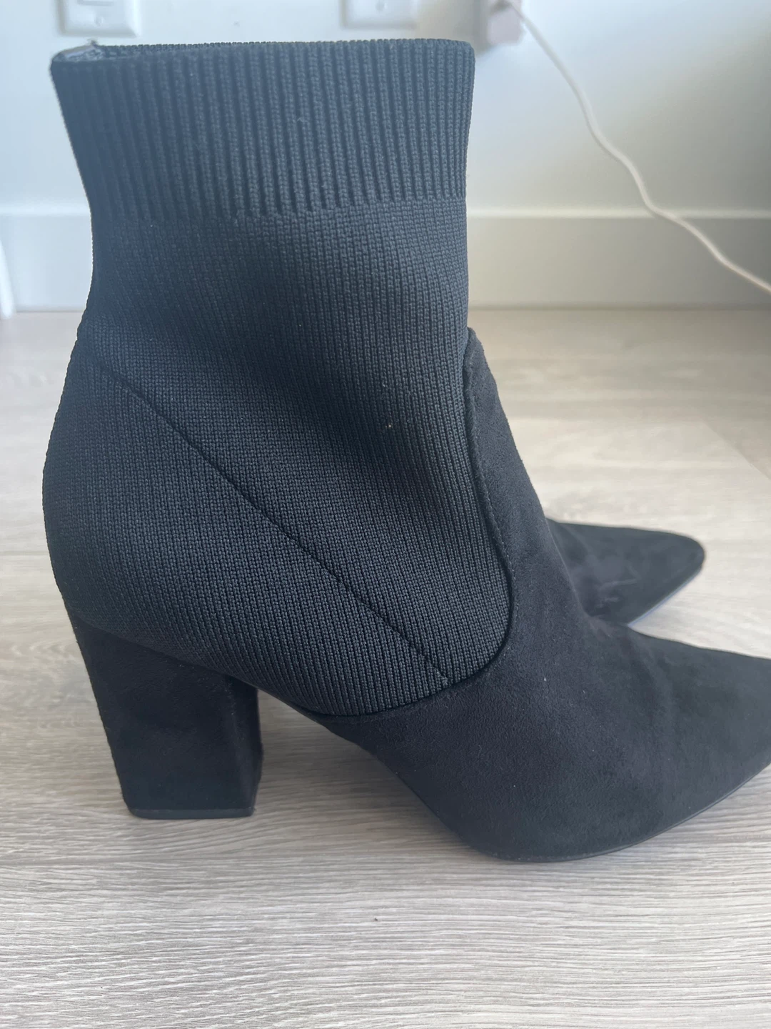 Steve Madden Black Knit Booties - photo 2