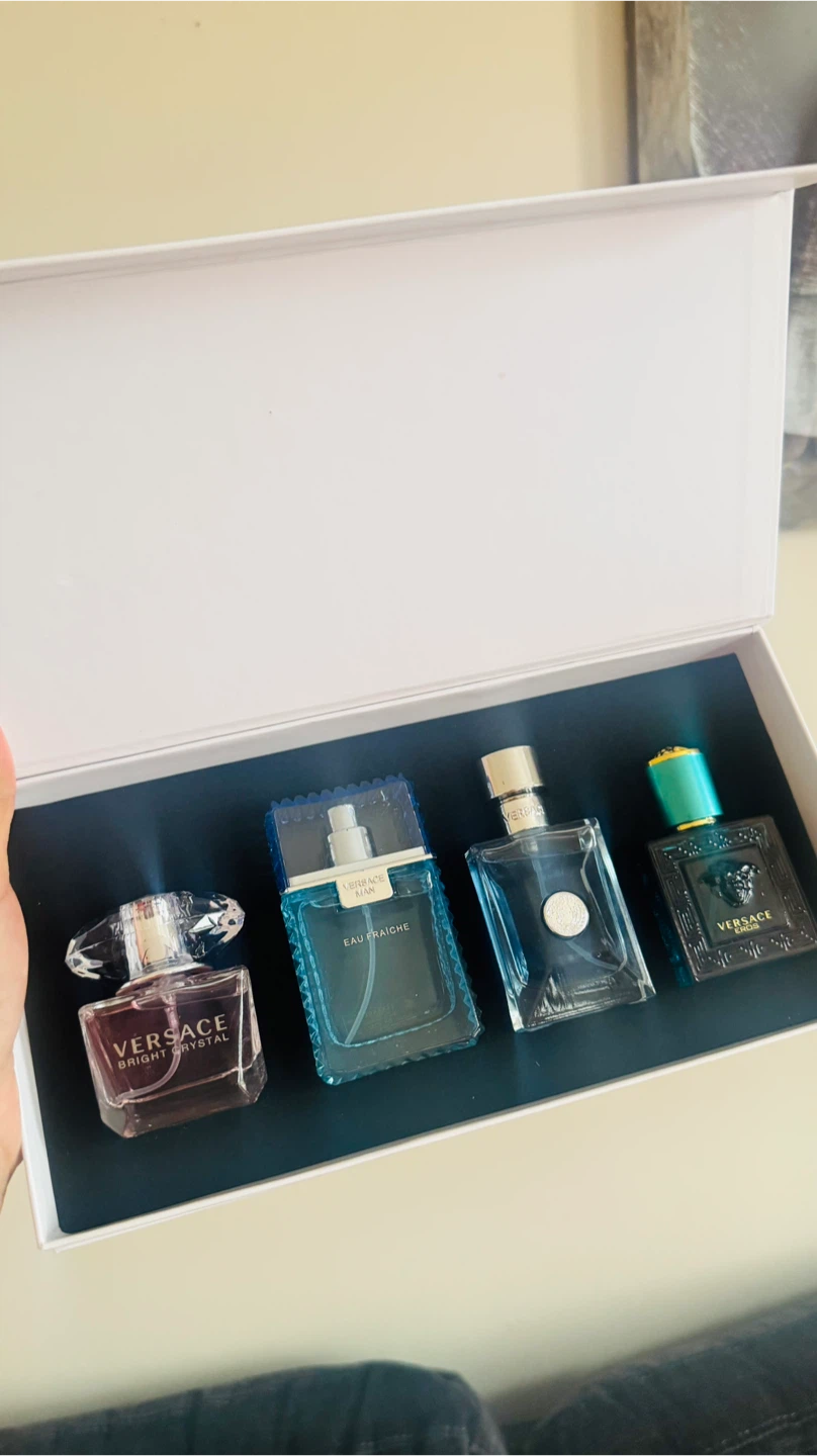 Versace Miniature Perfume Set 4 x 30ml