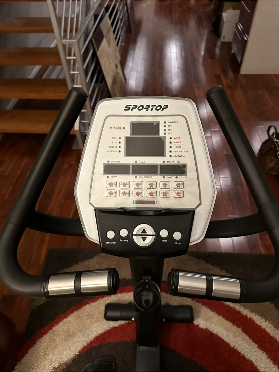 Upright exercise bike - magnetic - photo 3
