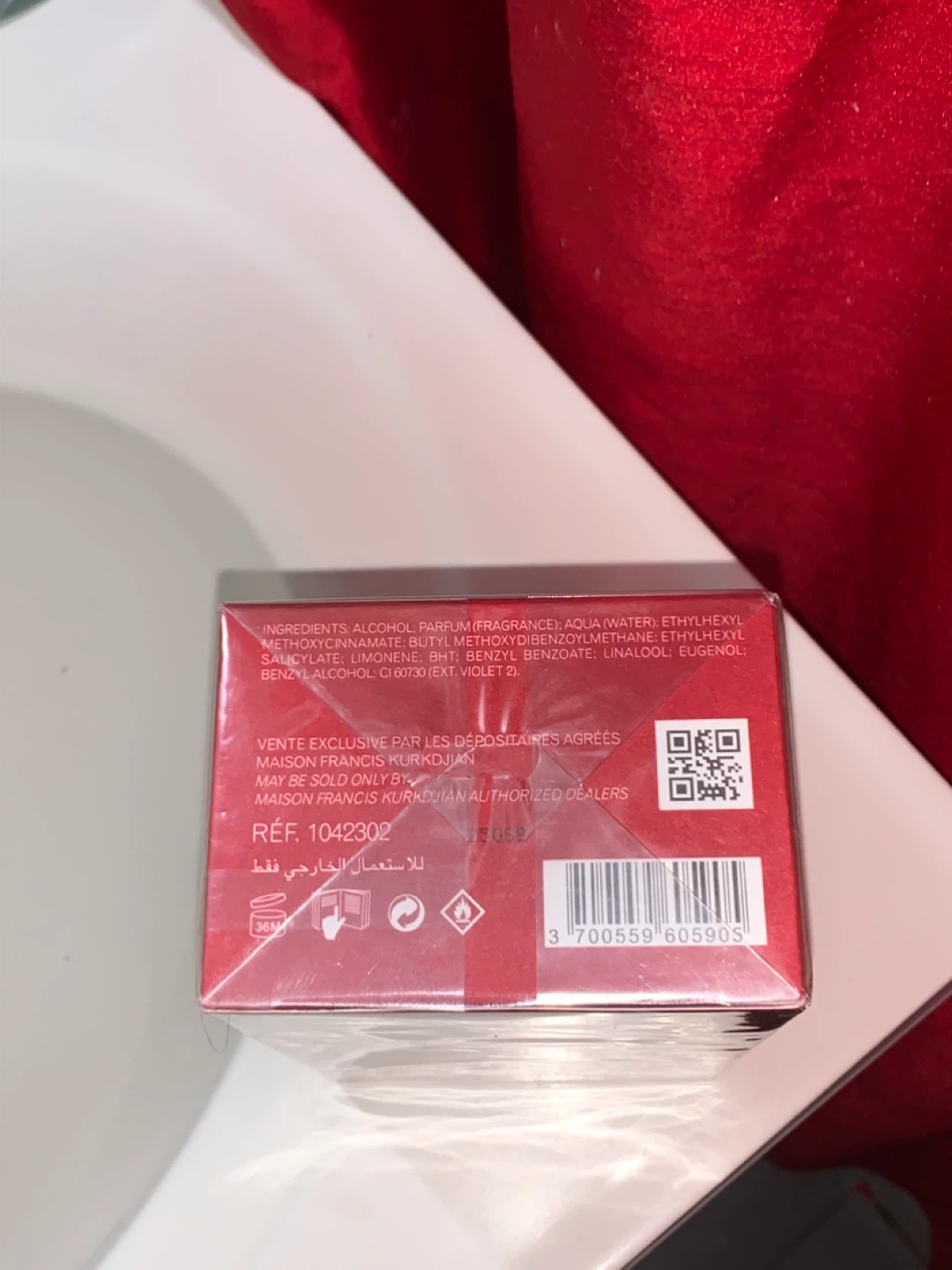 Baccarat Rouge 540 Extrait de Parfum 70ml(Authentic) - photo 5