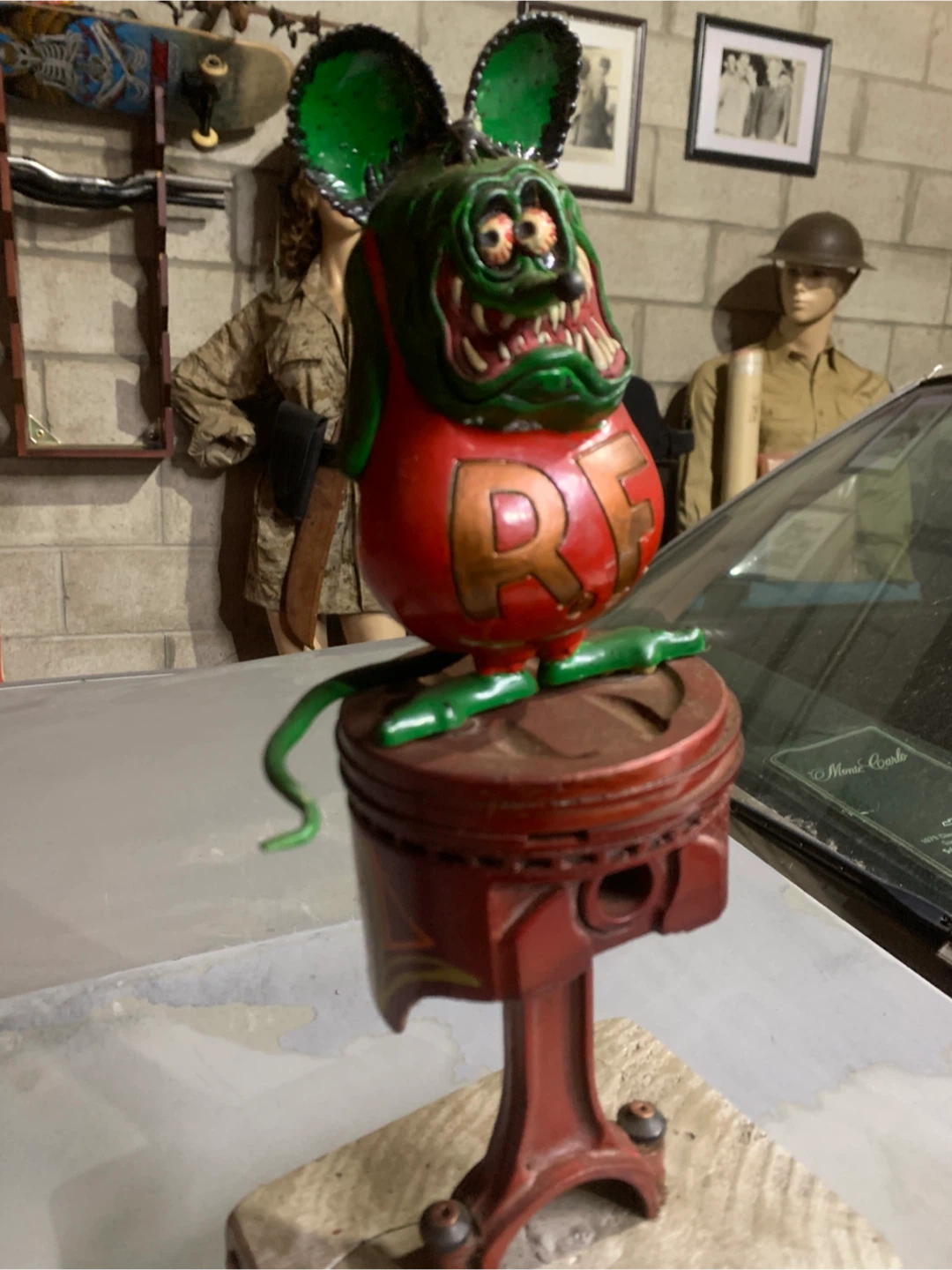 Vintage Rat Fink Americana muscle car art - photo 5